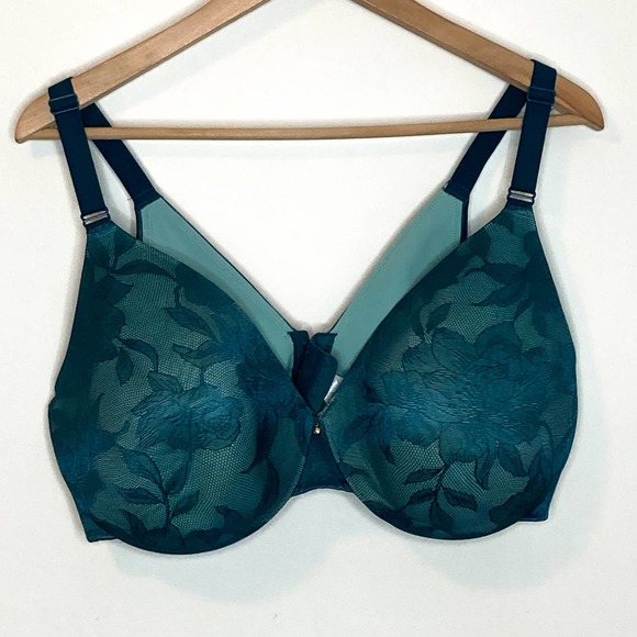 Cacique Women's Full Coverage Lightly Lined Back Smoother Bra Size 40DDD - Picture 2 of 12